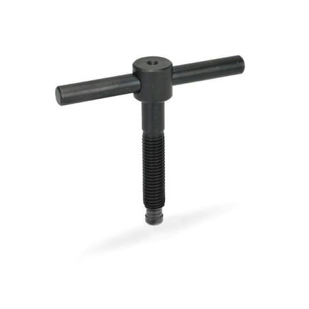 J.W. Winco DIN6304-M6-50-E Tommy Screw, Fixed Bar 6N50B21/E